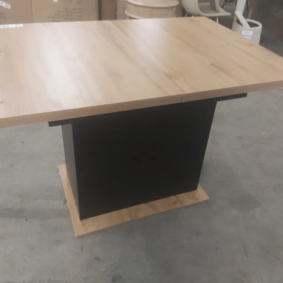 GERMAN-ENGINEERED EXTENDABLE DINING TABLE - DUAL-LEAF DESIGN WITH HIDDEN STORAGE