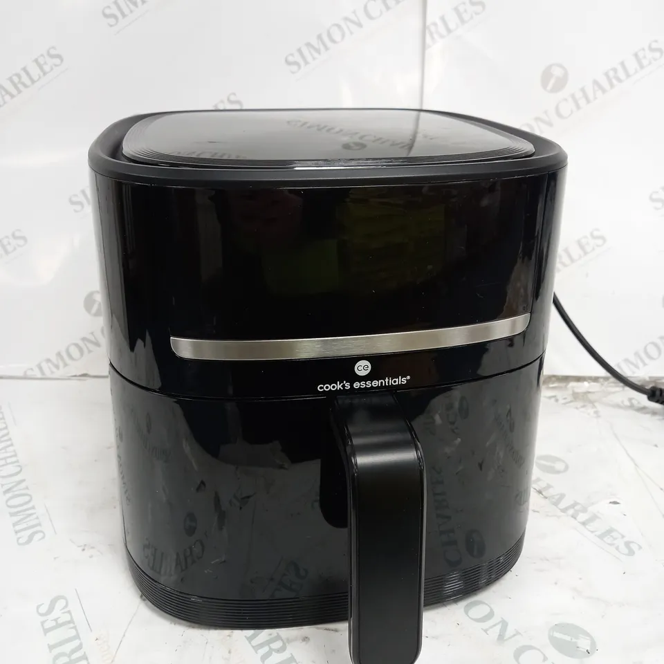 COOK'S ESSENTIALS 4L AIR FRYER BLACK