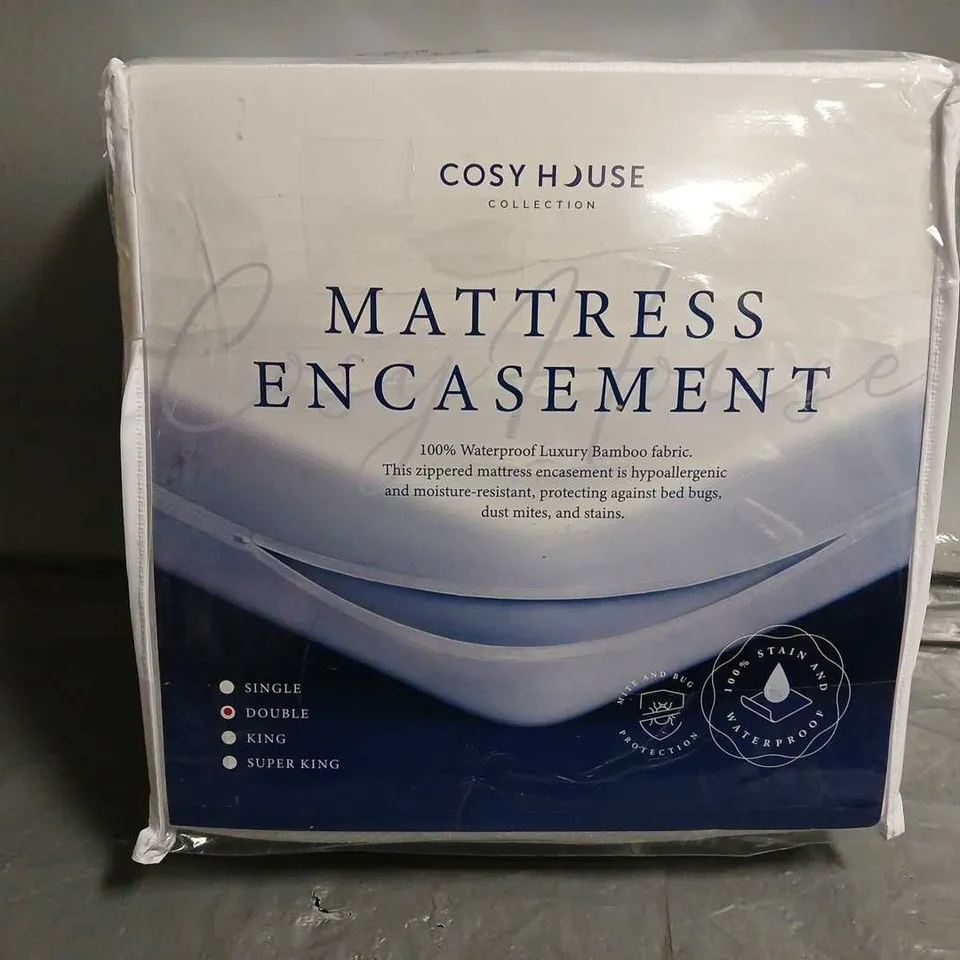 COSYHOUSE COLLECTION MATTRESS ENCASEMENT - DOUBLE