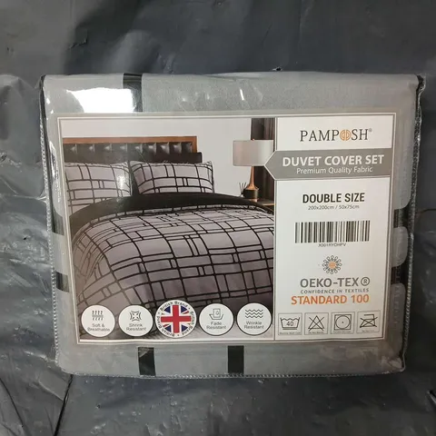 PAMPOSH DOUBLE SIZE DUVET COVER SET