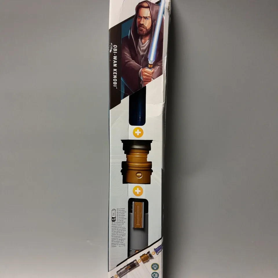 STAR WARS LIGHT SABER FORCE OBI WAN  RRP £25.99