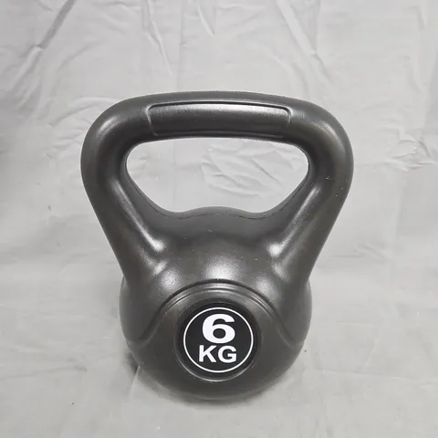KETTLEBELL – 6 KG, BLACK