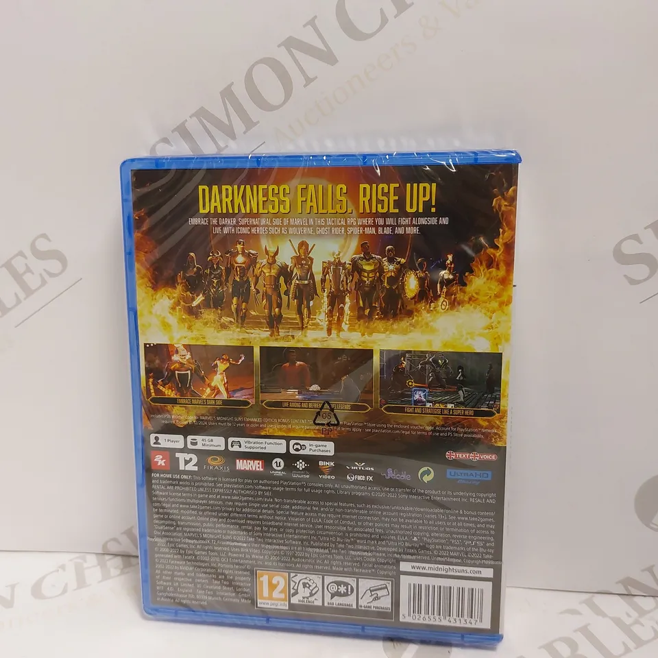 SEALED MARVEL MIDNIGHT SUNS ENHANCED EDITION PEGI 12