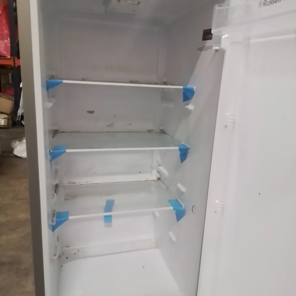 RUSSELL HOBBS FREESTANDING FROST FREE FRIDGE FREEZER - UNPROCESSED RAW RETURN 