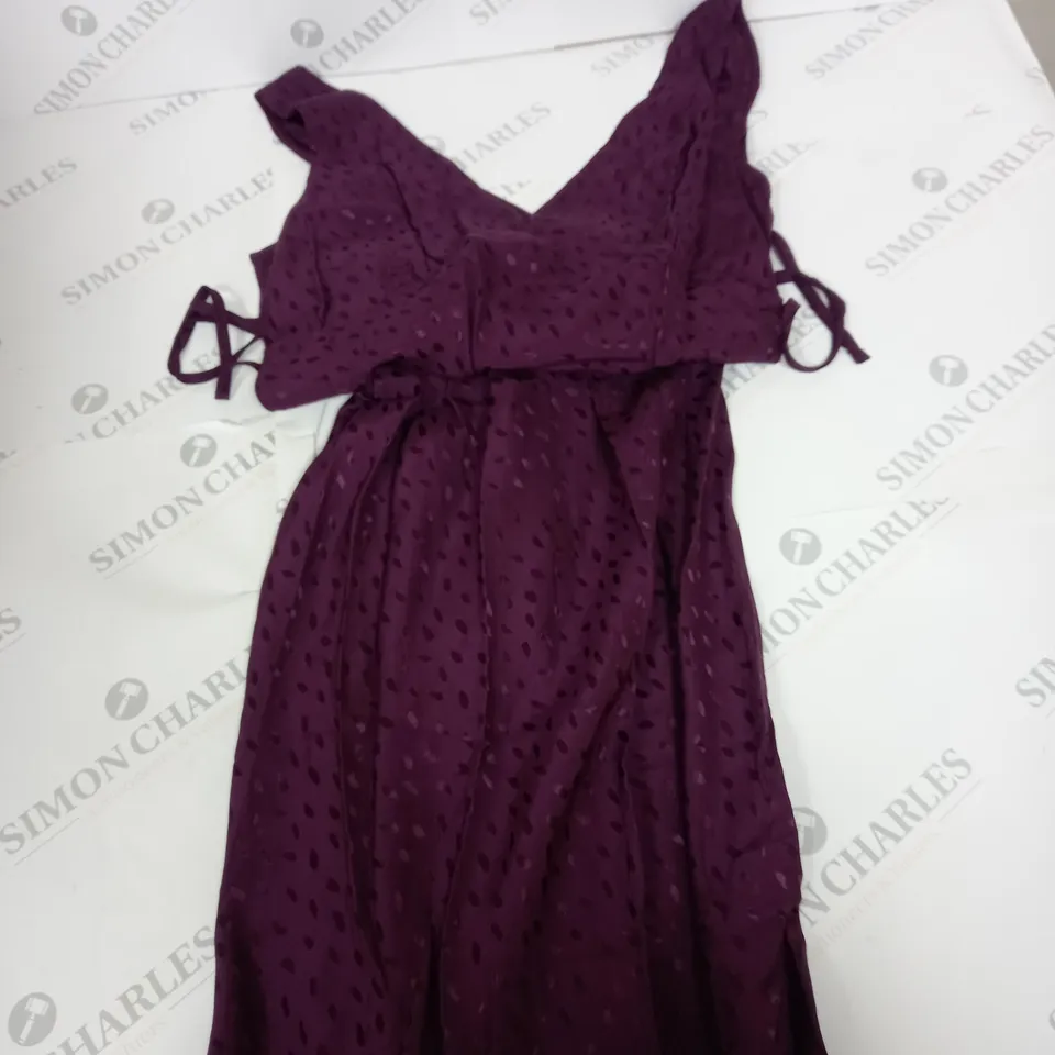 NOBODYS CHILD HELENA JACQUARD MIDI DRESS SIZE 10