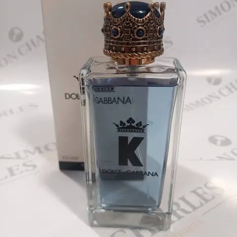 BOXED DOLCE AND GABBANA K EAU DE TOILETTE 100ML TESTER