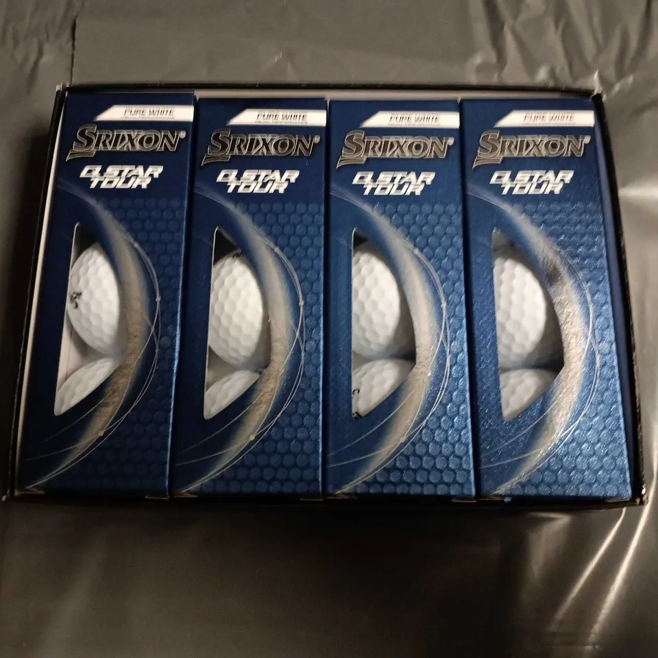 SRIXON Q-STAR 12-PACK OF TOUR GOLF BALLS – PURE WHITE