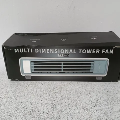 BOXED MULTI-DIMENSIONAL TOWER FAN TF PRO
