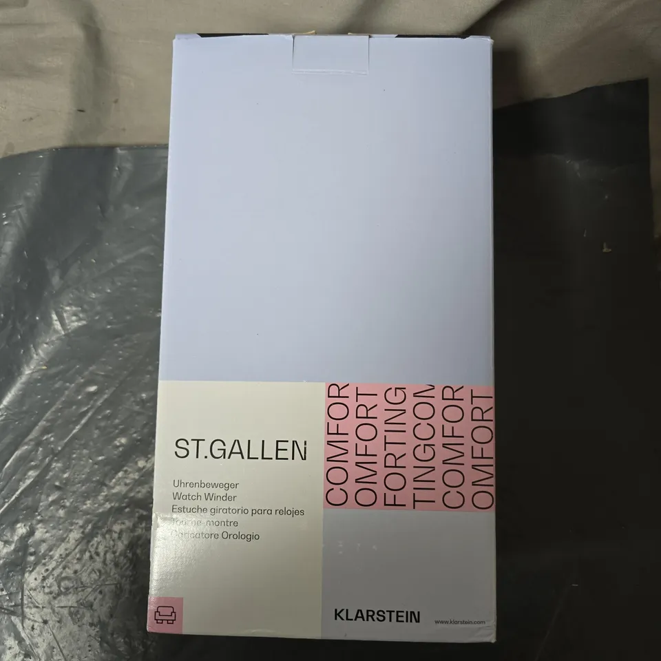 KLARSTEIN ST.GALLEN WATCH WINDER – DOUBLE (TWO SLOTS)