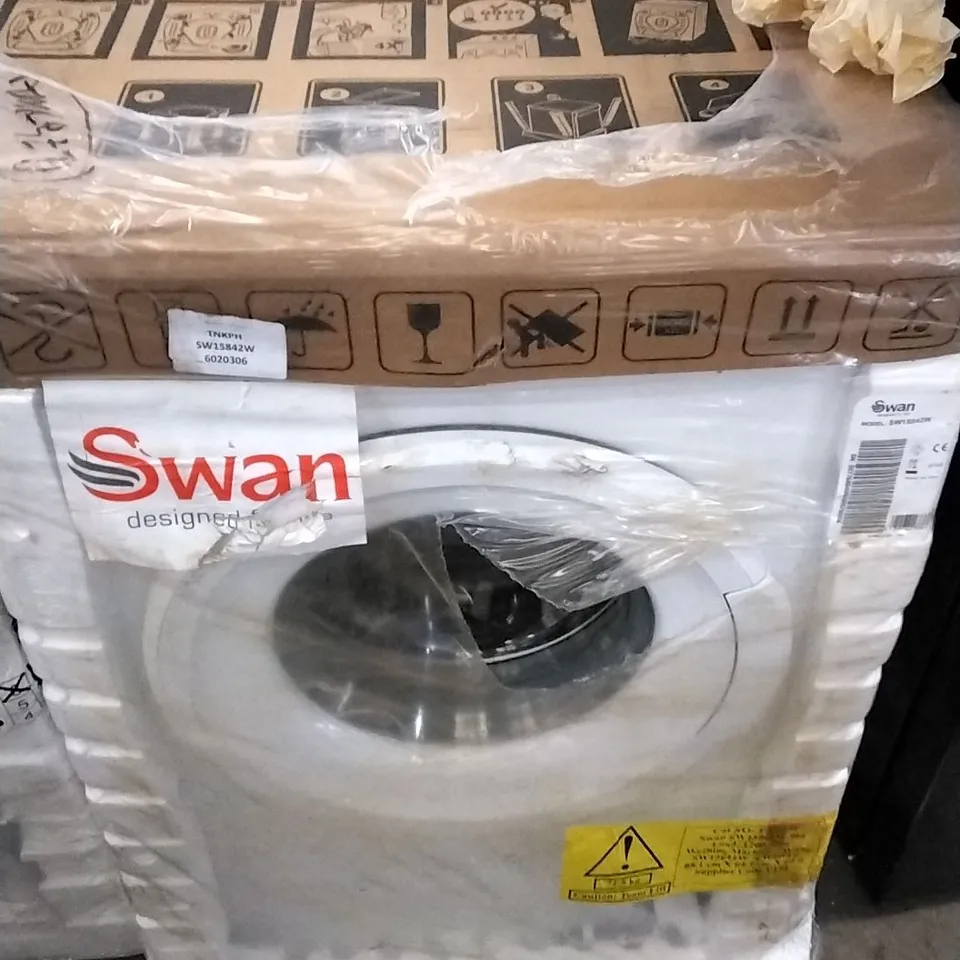 GRADE 1 SWAN WHITE 9KG WASHING MACHINE SW15842W