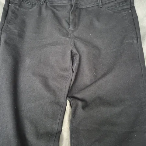 AUTOGRAPH WOMEN'S BLACK DENIM JEANS, UK 16 (EU 44)