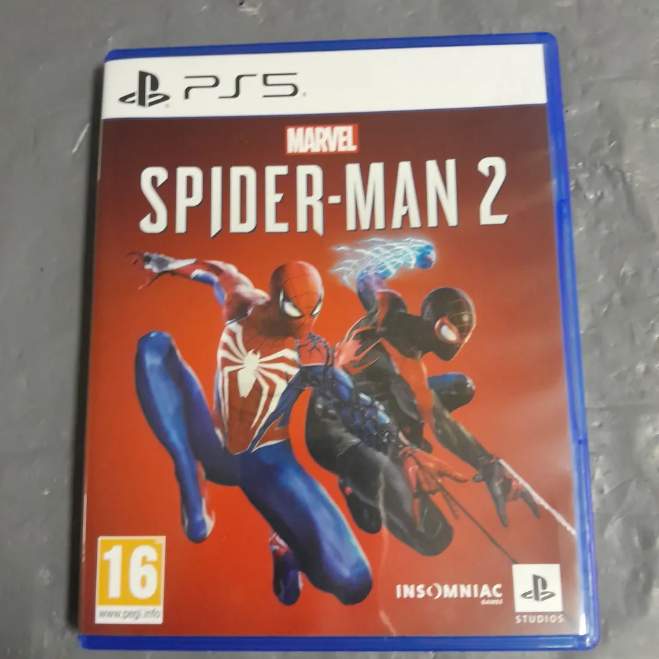 SPIDER MAN 2 FOR PS5