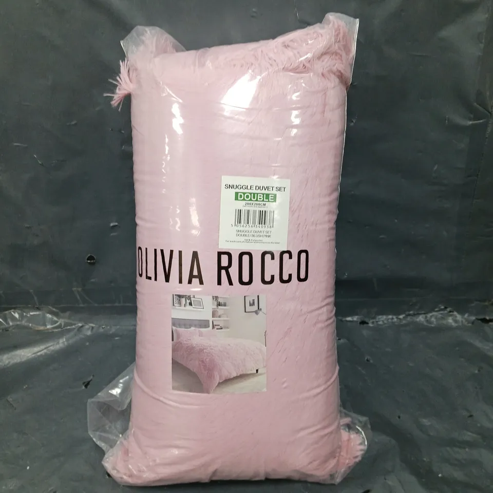 OLIVIA ROCCO SNUGGLE DUVET SET - DOUBLE 