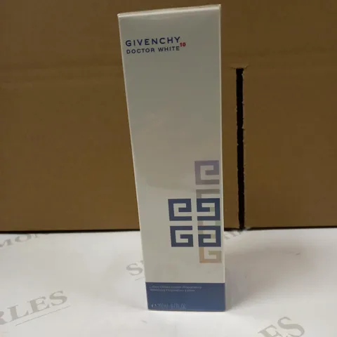 PACKAGED GIVENCHY DOCTOR WHITE PREPARATION LOTION - 200ML