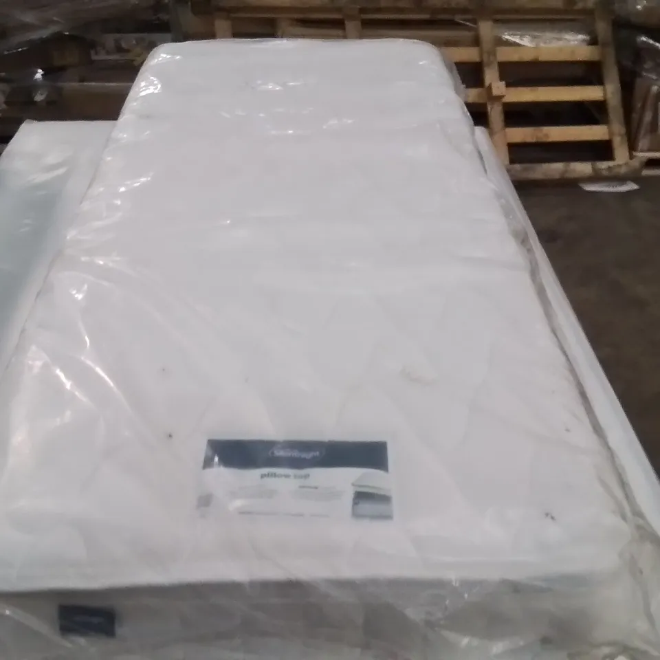 QUALITY BAGGED SILENTNIGHT PILLOWTOP MATTRESS SINGLE