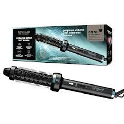 BOXED REVAMP PROGLOSS VOLUME & WAVE HOT CERAMIC BRUSH