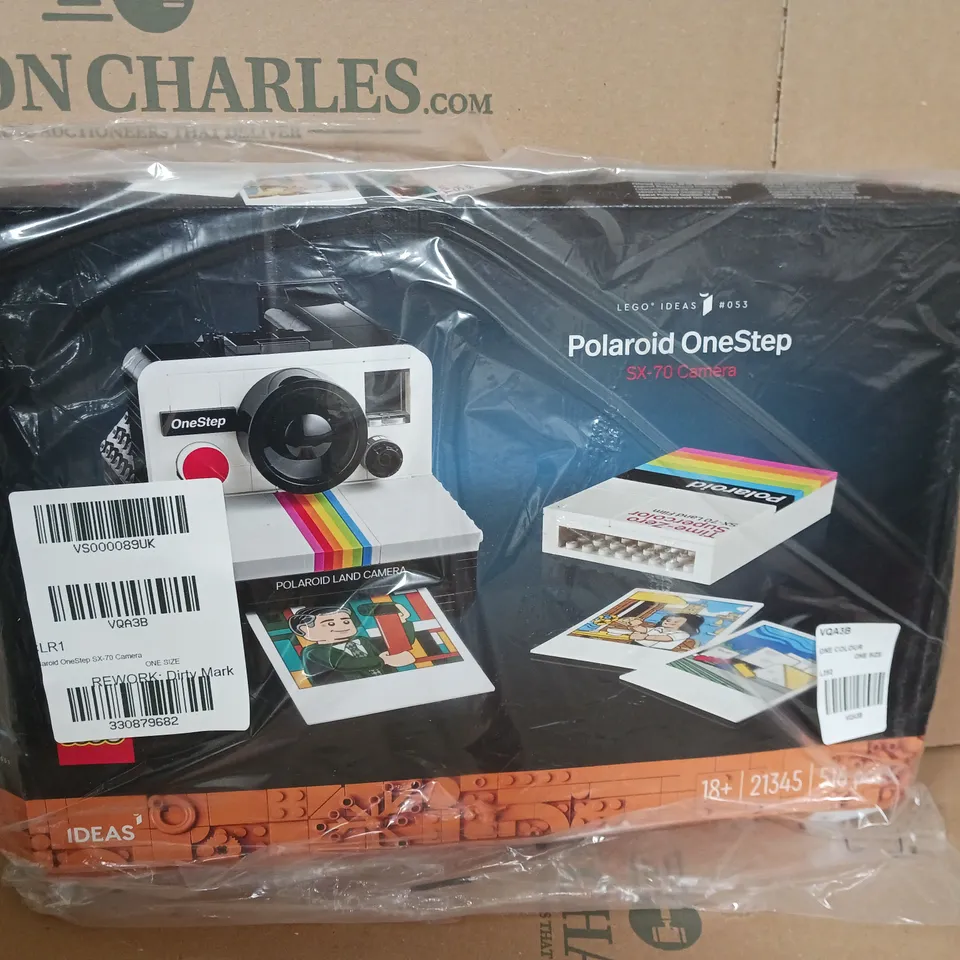 BOXED LEGO POLAROID ONE STEP SX-70 CAMERA - 21345 RRP £69.99