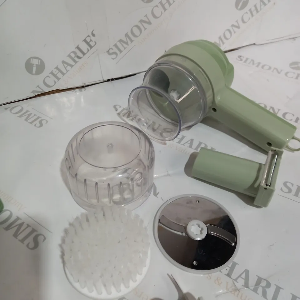 BOXED HANDHELD ELECTRIC VEGETABLE CUTTER SET