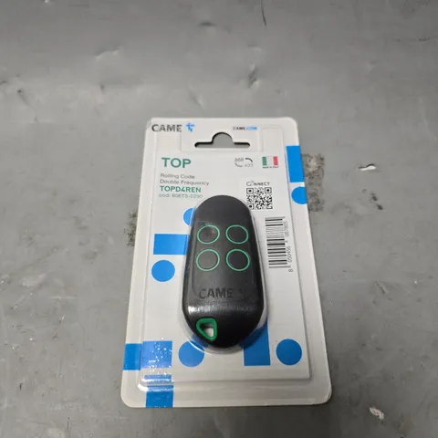 CAME TOP ROLLING CODE DOUBLE FREQUENCY TRANSMITTER 