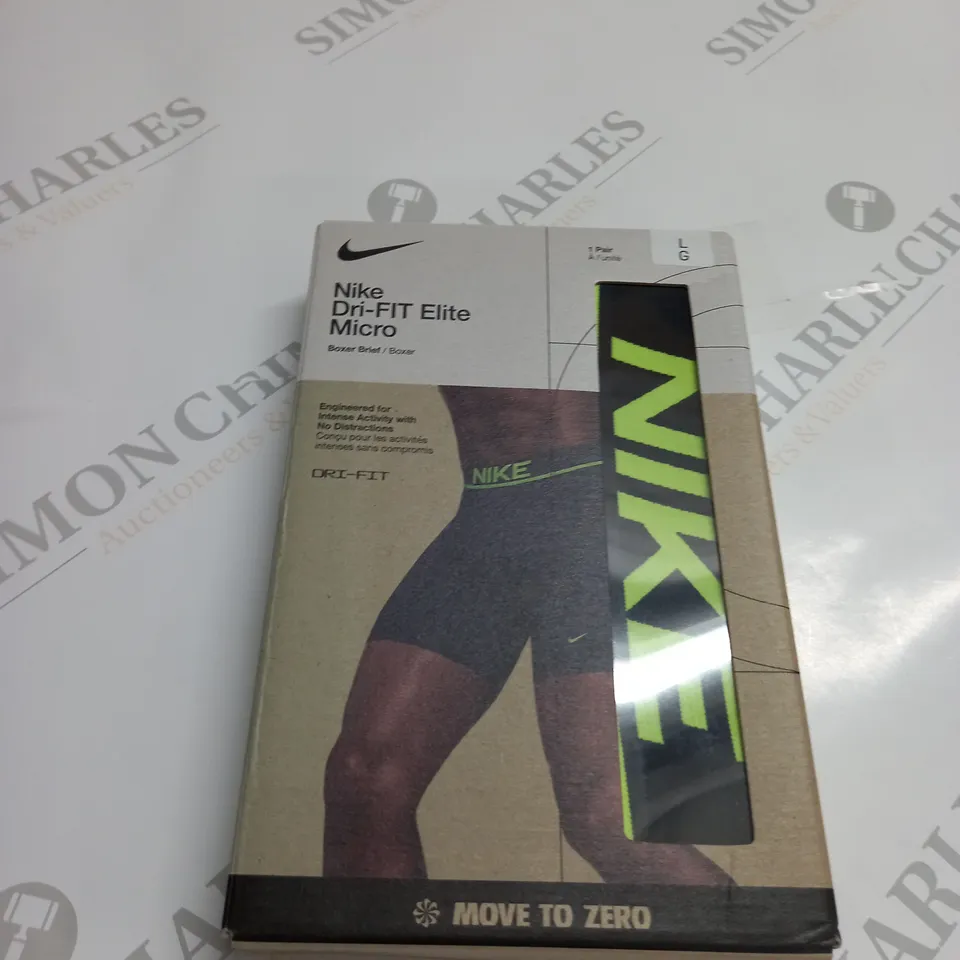 NIKE DRI-FIT ELITE MICRO BOXER BRIEF SIZE L