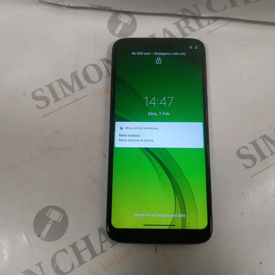 MOTOROLA SMARTPHONE - MODEL UNSPECIFIED