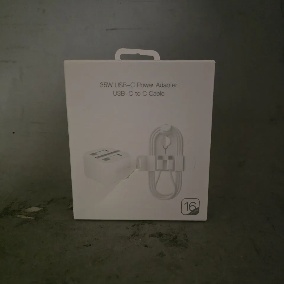 BOXED 35W USB-C POWER ADAPTER 