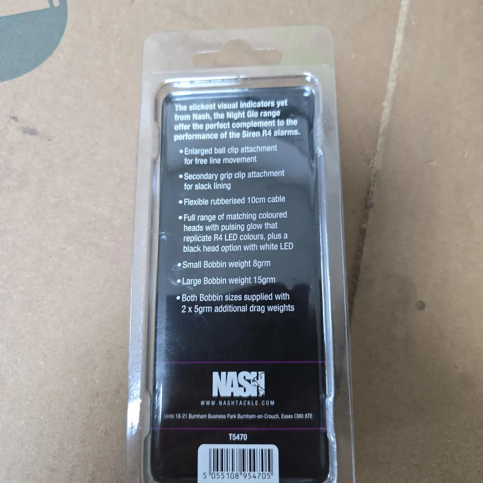 NASH NIGHT GLO BOBBINS PURPLE – LARGE (15G)