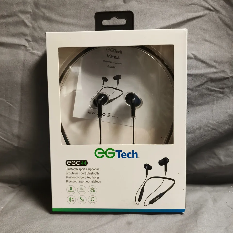 EGTECH BLUETOOTH SPORT EARPHONES EGC44
