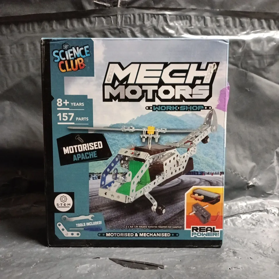 SCIENCE CLUB MECH MOTORS WORKSHOP - MOTORISED APACHE