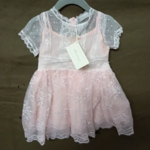 TRISH SCULLY PINK KIDS DRESS - 6/12