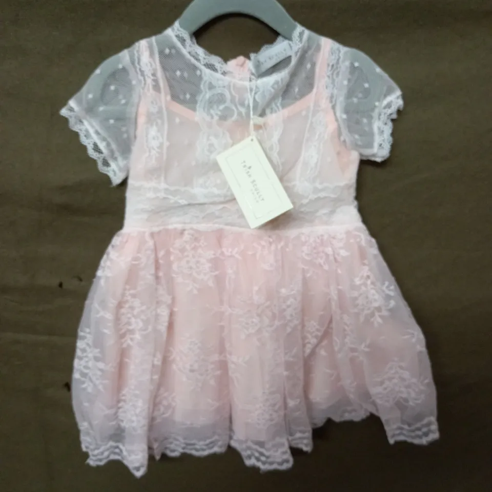 TRISH SCULLY PINK KIDS DRESS - 6/12