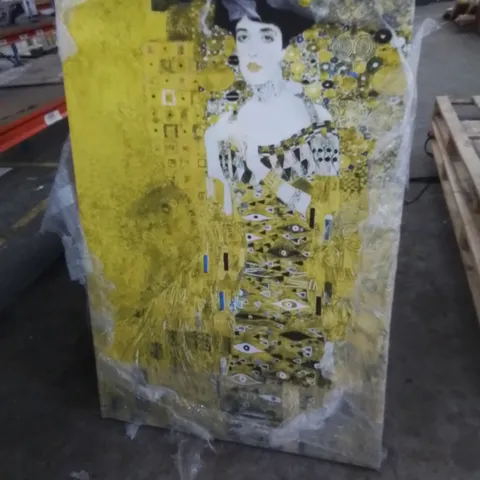 ADELE BLOCH - BAUER BY GUSTAV KLIMNT - WRAPPED CANVAS