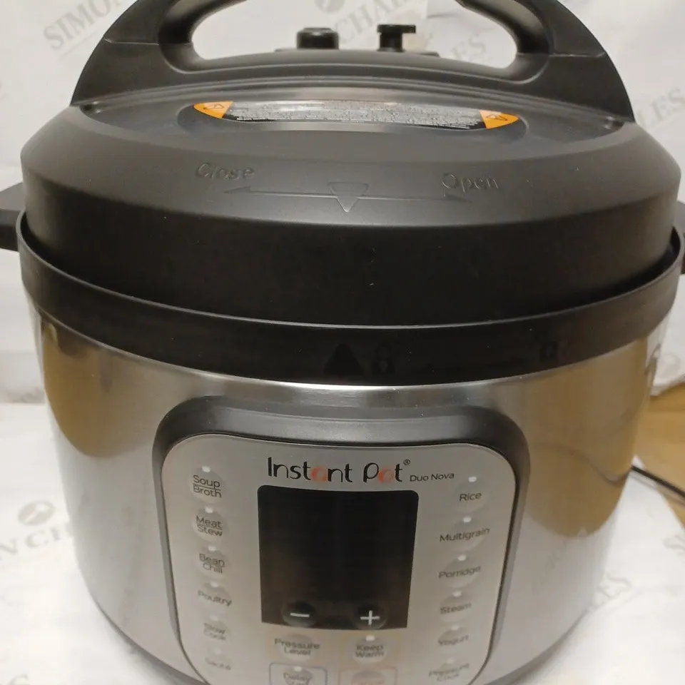 INSTANT POT DUO NOVA ELECTRIC MULTI-USE PRESSURE COOKER