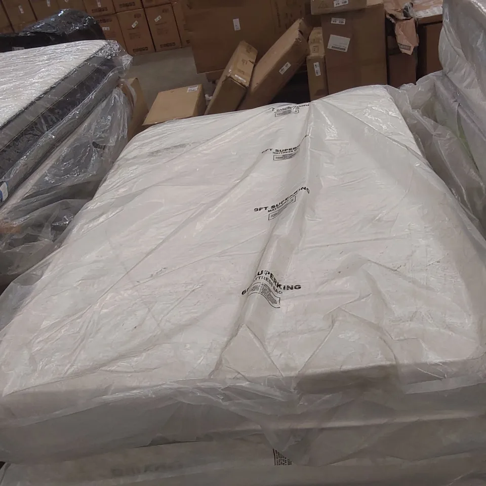 QUALITY BAGGED AFRIN BONNEL OPEN COIL 8 INCH HEIGHT 135CM DOUBLE MATTRESS 