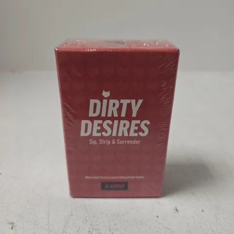 SEALED DIRTY DESIRES: SIP, STRIP & SURRENDER – ADULT CARD GAME
