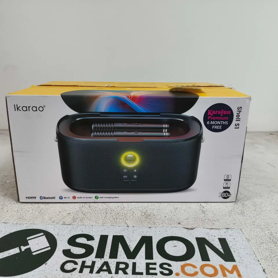BOXED IKAROA SHELL S1 BLUETOOTH SPEAKER
