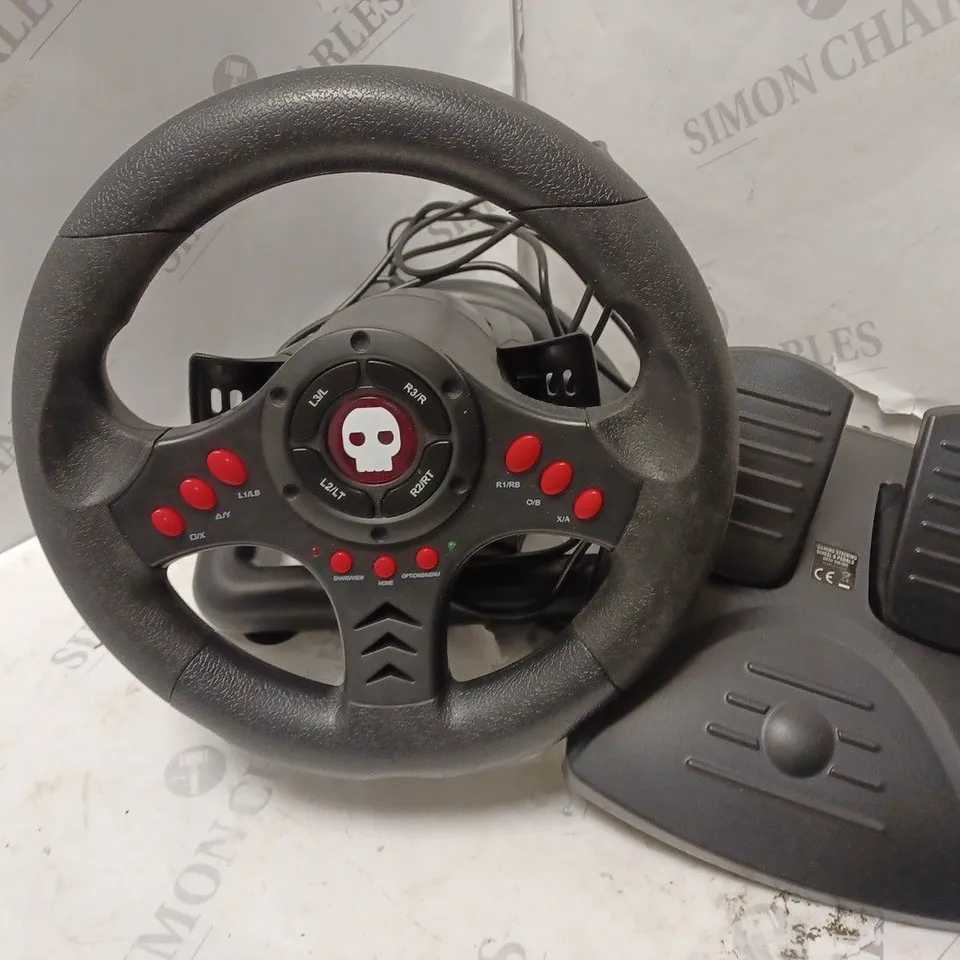 BOXED NUMSKULL WHEEL AND PEDALS