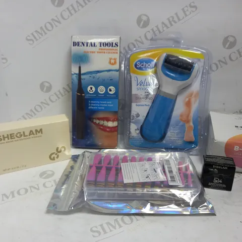 LOT OF APPROXIMATELY 12 ASSORTED HEALTH & BEAUTY ITEMS, TO INCLUDE EXPRESS PEDI, DENTAL TOOL, NAILS, ETC
