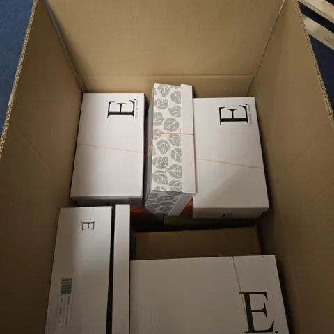 BOX OF APPROXIMATELY 15 ASSORTED PAIRS OF SHOES IN VARIOUS STLYLES , COLOURS AND SIZES 