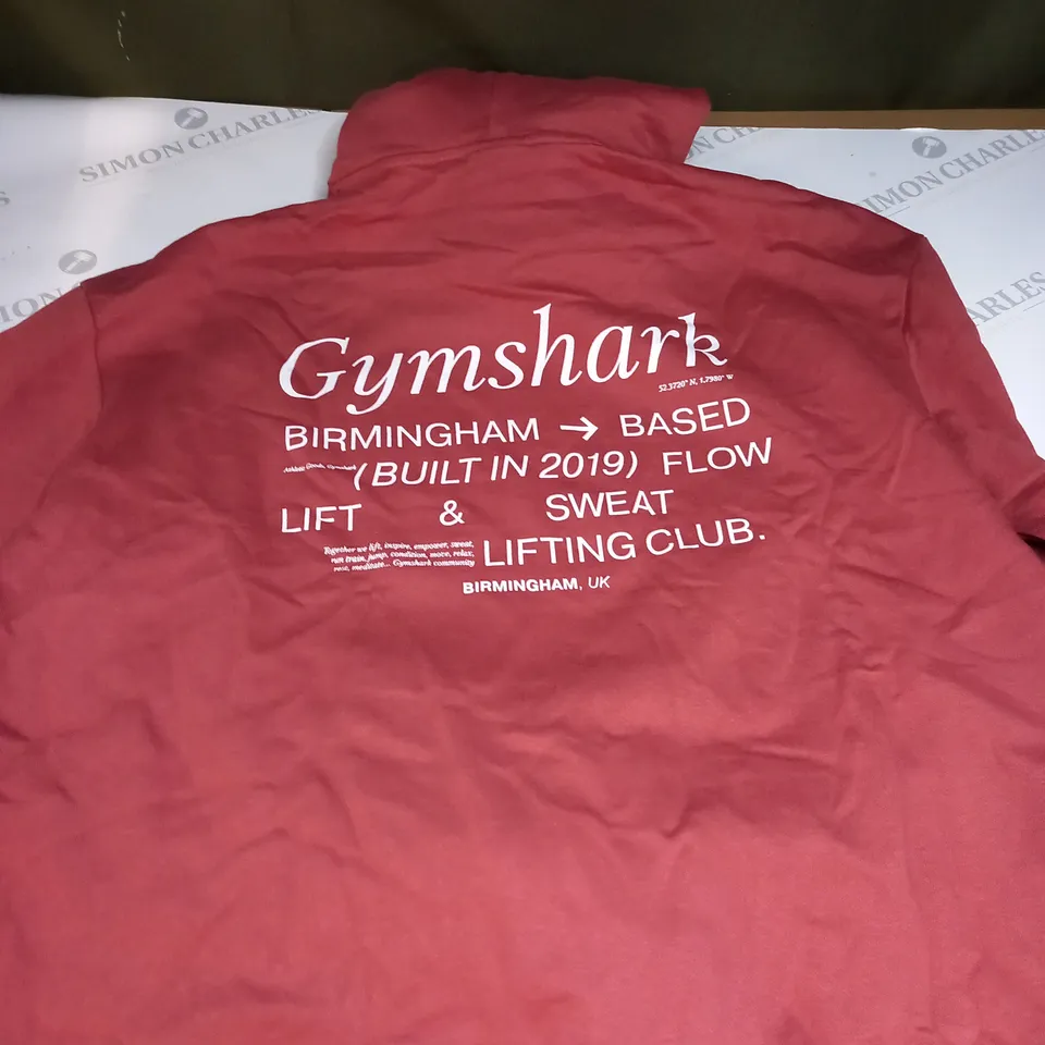 GYMSHARK LIFTING CLUB HOODIE SIZE L 