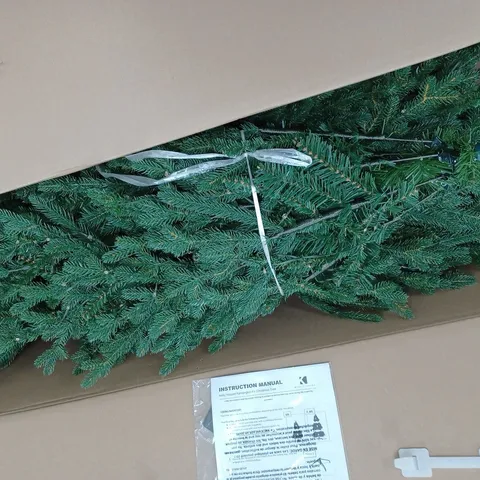 BOXED KELLY HOPPEN KENSINGTON FIR CHRISTMAS TREE - 6FT, NATURAL - COLLECTION ONLY