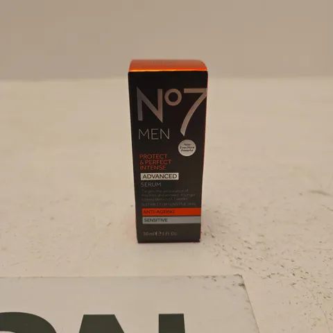 NO 7 MEN ADVANCED SERUM 30ML ANTI AGEING
