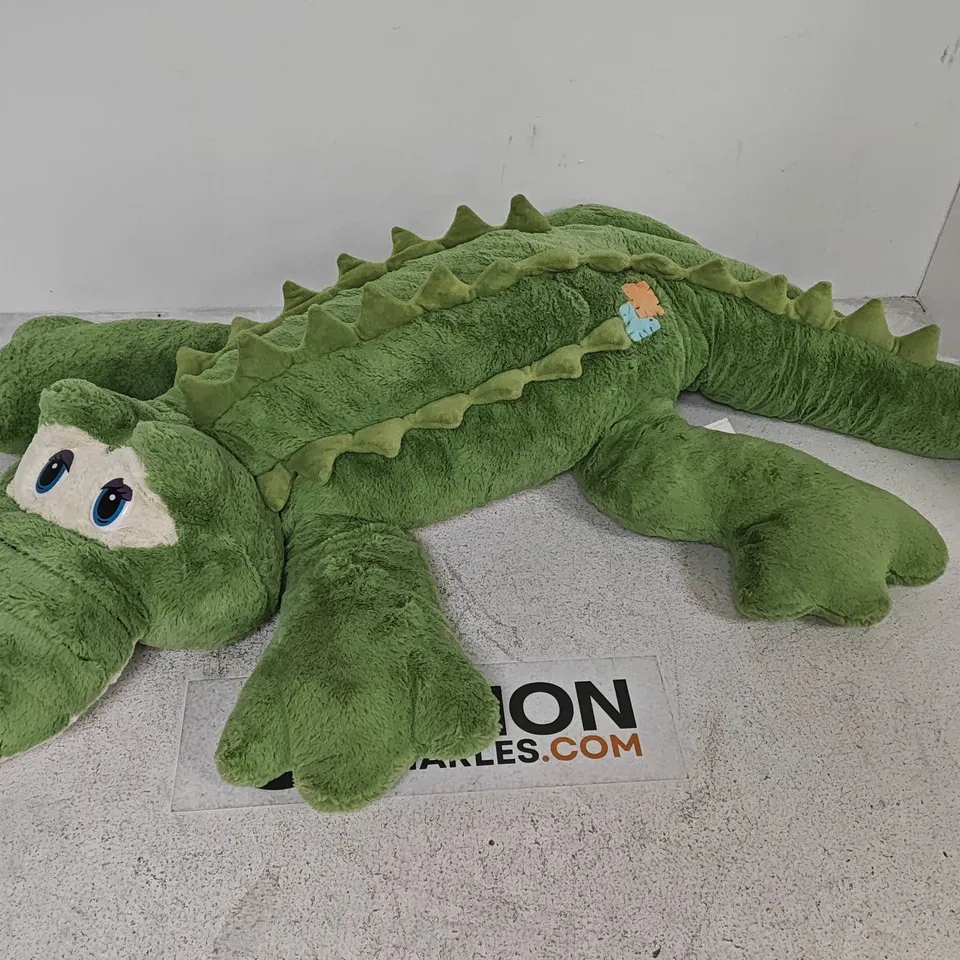 LARGE CROCODILE THEMED PLUSHIE