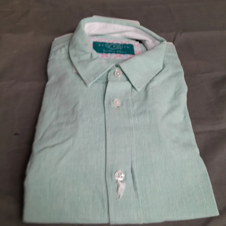 REEF KNOTS TURQUOISE LONG SLEEVE SHIRT SIZE M