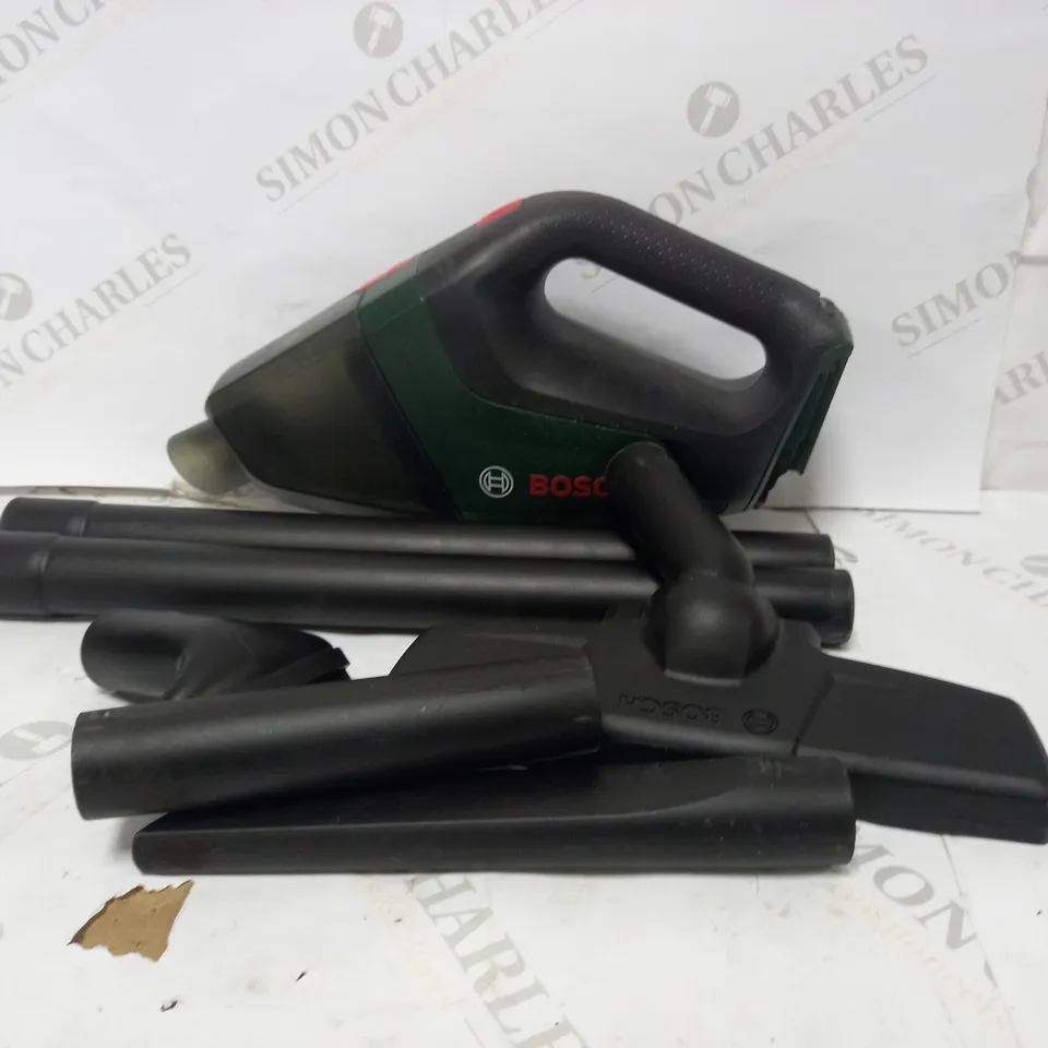 BOSCH CORDLESS VACUUM CLEANER UNIVERSALVAC 18 - NO BATTERY