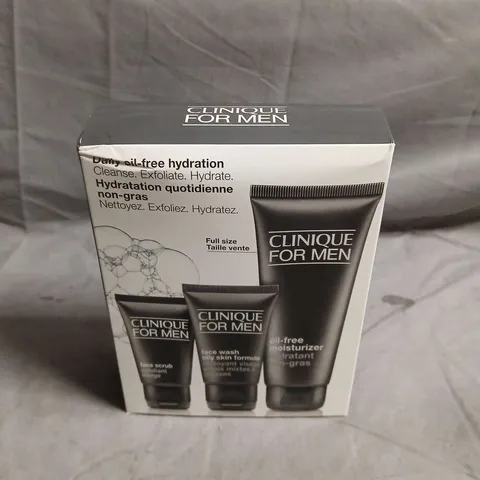 CLINIQUE FOR MEN DAILY OIL FREE GIFT SET 