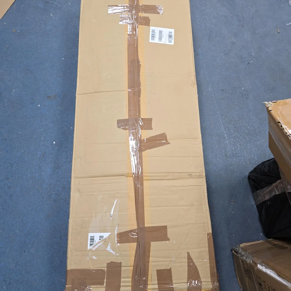 BLOC STONE EFFECT CONSOLE TABLE - COLLECTION ONLY