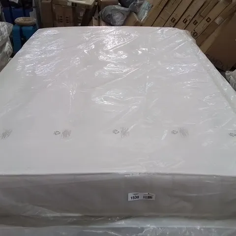 QUALITY BAGGED DOUBLE 135cm AIRSPRUNG LUXURY QUILTED MEDIUM MATTRESS