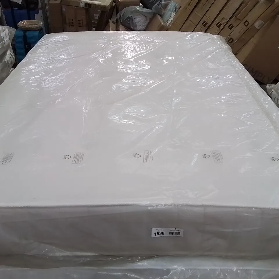 QUALITY BAGGED DOUBLE 135cm AIRSPRUNG LUXURY QUILTED MEDIUM MATTRESS