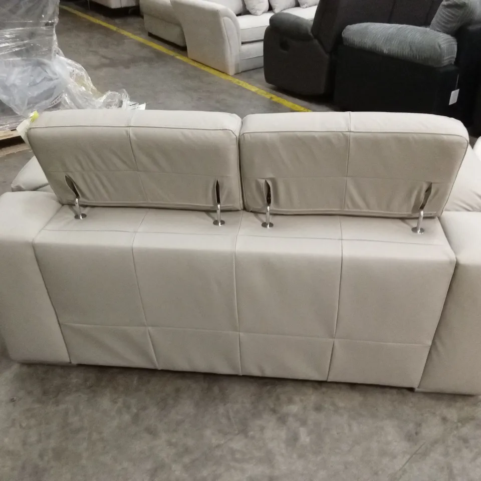 BRADY 100% PREMIUM LEATHER 2 SEATER SOFA RRP £1099